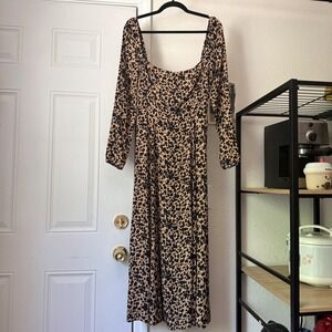 Reformation | Dresses | Reformation Xs Aurelio Knit Long Sleeve Dress In Geode Pristine Worn Once